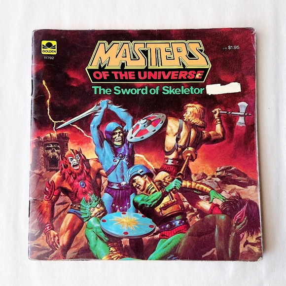Masters of the Universe: The Sword of Skeletor Paperback Book - Picture 1 of 4